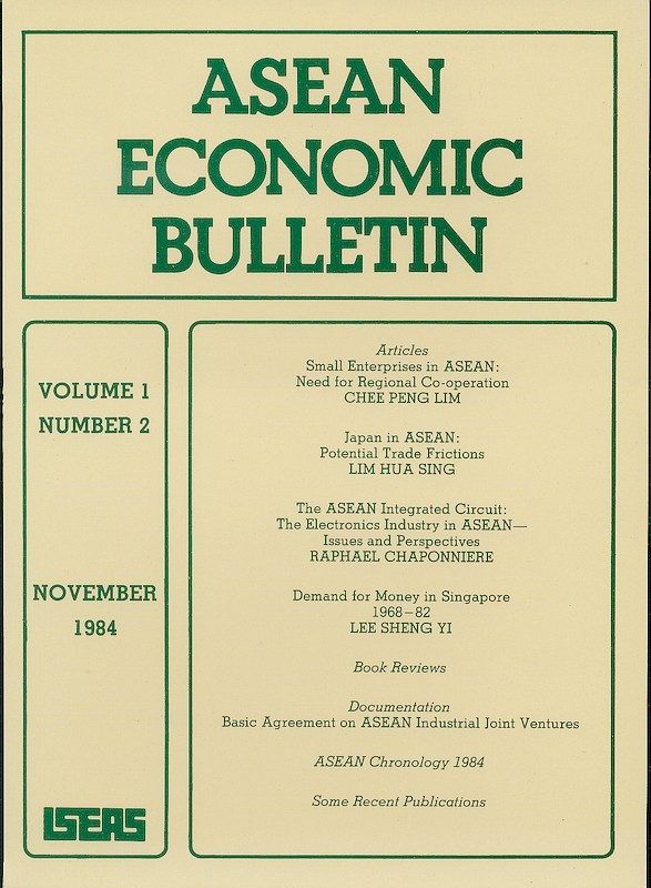 ASEAN Economic Bulletin Vol. 1/2 (Nov 1984)