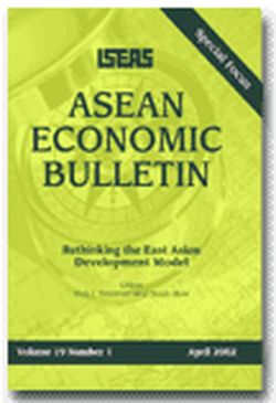 ASEAN Economic Bulletin Vol. 19/1 (Apr 2002). Special Focus on "Rethinking the East Asian Development Model"