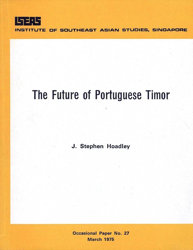 The Future of Portuguese Timor