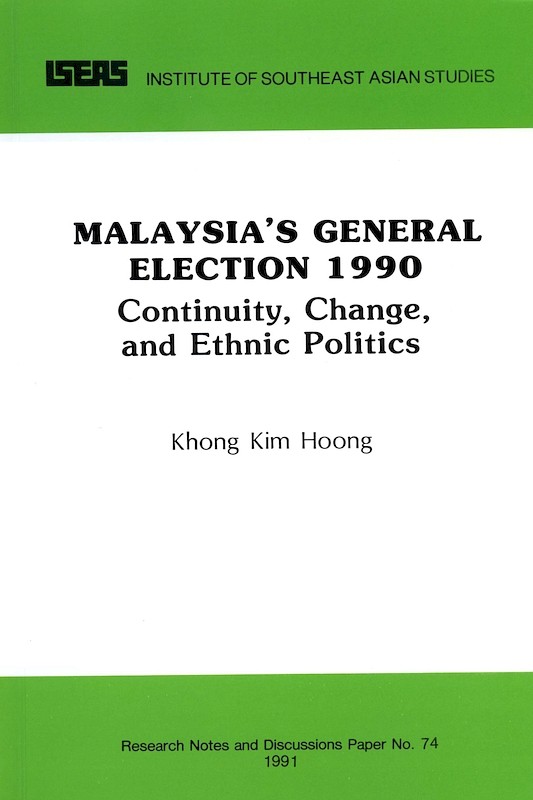 Malaysia's 1990 General Election 