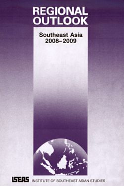 Regional Outlook: Southeast Asia 2008-2009