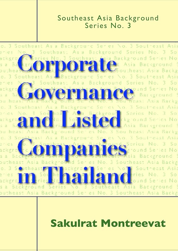 Corporate Governance of Listed Companies in Thailand