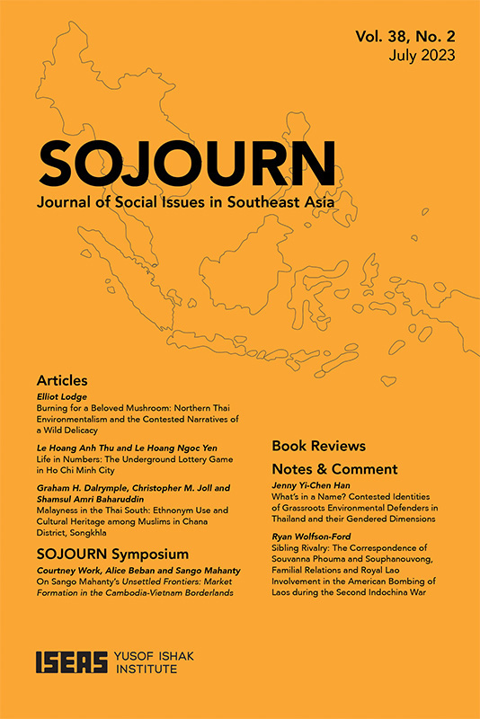 SOJOURN: Journal of Social Issues in Southeast Asia Vol. 38/2 (July 2023)