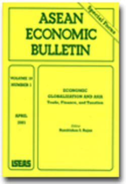 ASEAN Economic Bulletin Vol. 18/1 (Apr 2001). Special Focus on "Economic Globalization and Asia: Trade, Finance, and Taxation"