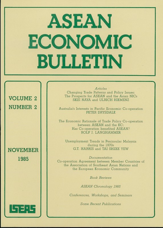 ASEAN Economic Bulletin Vol. 2/2 (Nov 1985)