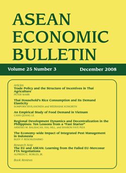 ASEAN Economic Bulletin Vol. 25/3 (Dec 2008)