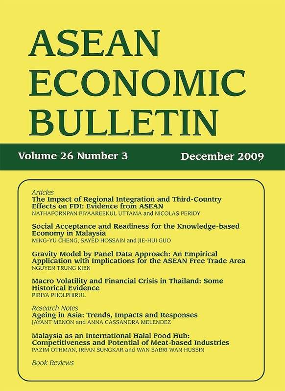 ASEAN Economic Bulletin Vol. 26/3 (Dec 2009)