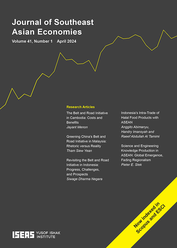 Journal of Southeast Asian Economies Vol. 41/1 (April 2024).