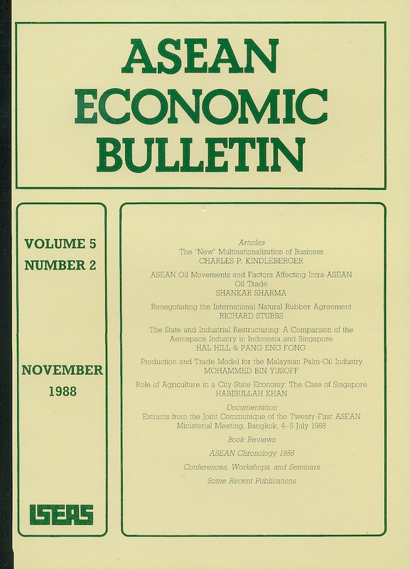ASEAN Economic Bulletin Vol. 5/2 (Nov 1988)