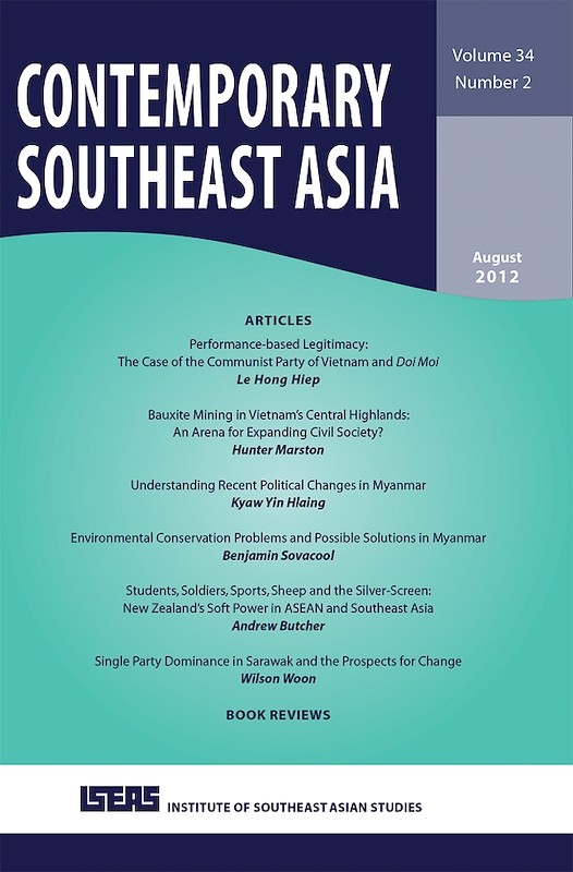 Contemporary Southeast Asia Vol. 34/2 (Aug 2012)
