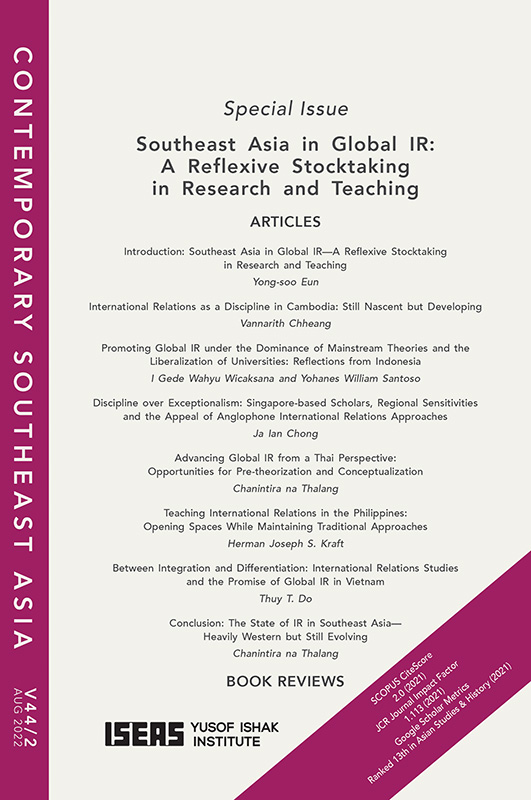 Contemporary Southeast Asia Vol. 44/2 (August 2022)