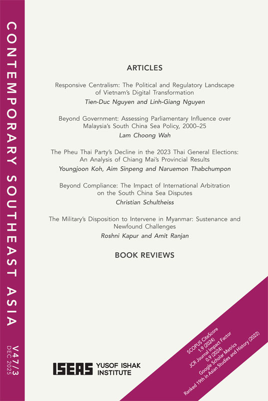 Contemporary Southeast Asia Vol. 47/3 (December 2025)