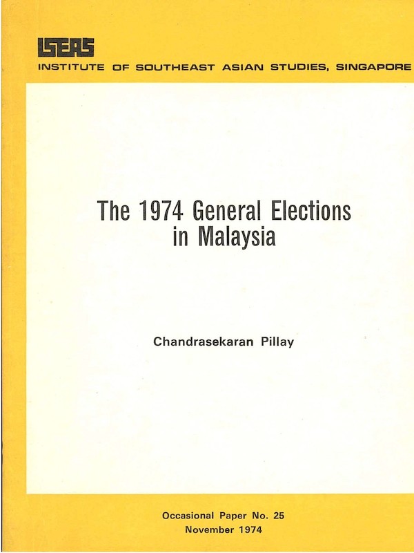 The 1974 General Elections in Malaysia