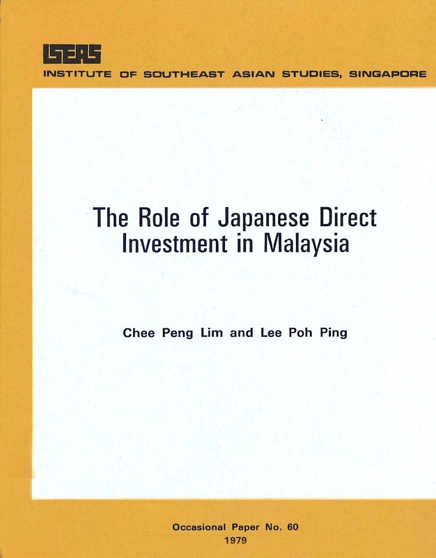 The Role of Japanese Direct Investment in Malaysia