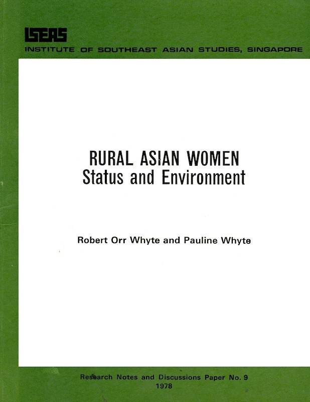 Rural Asian Women: Status and Environment 