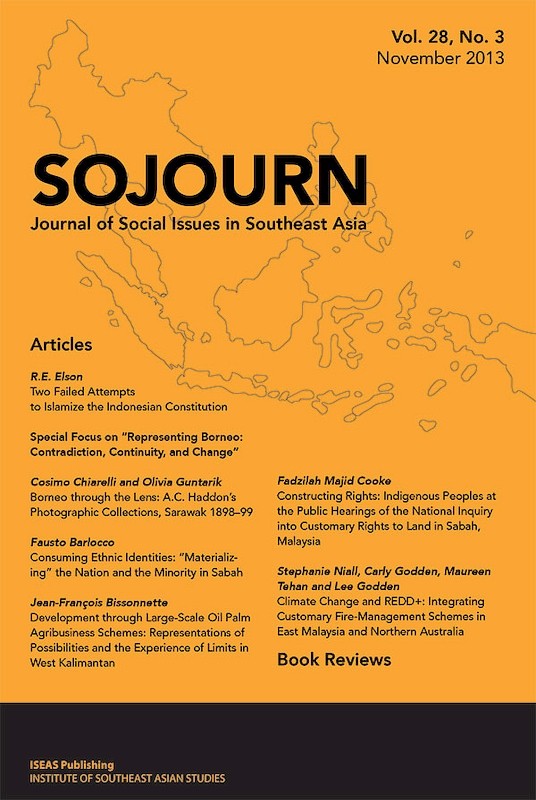 SOJOURN: Journal of Social Issues in Southeast Asia Vol. 28/3 (November 2013)