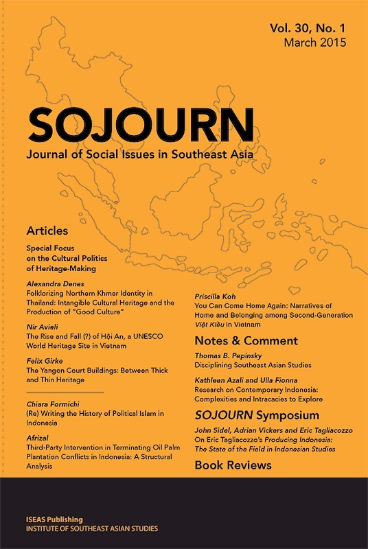 SOJOURN: Journal of Social Issues in Southeast Asia Vol. 30/1 (March 2015)
