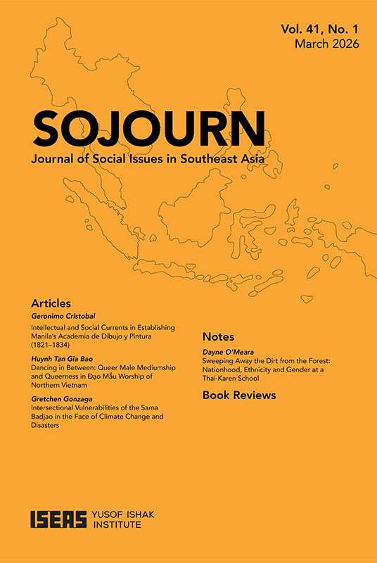 SOJOURN: Journal of Social Issues in Southeast Asia Vol. 41/1 (March 2026)