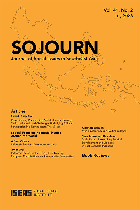 SOJOURN: Journal of Social Issues in Southeast Asia Vol. 41/2 (July 2026)